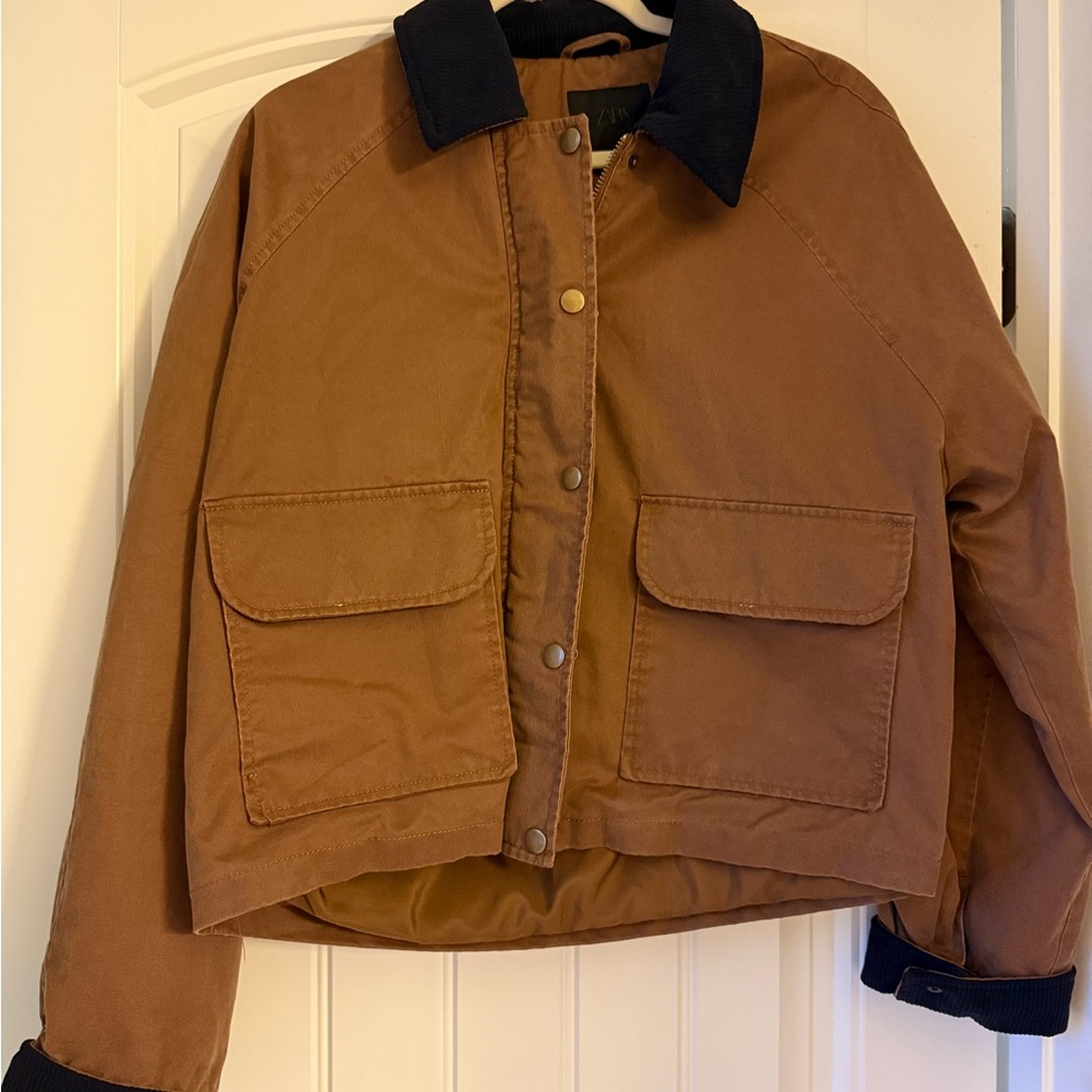 Zara Brown Barn Jacket